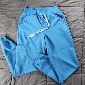 Small high waisted zamora Capri Blue figs